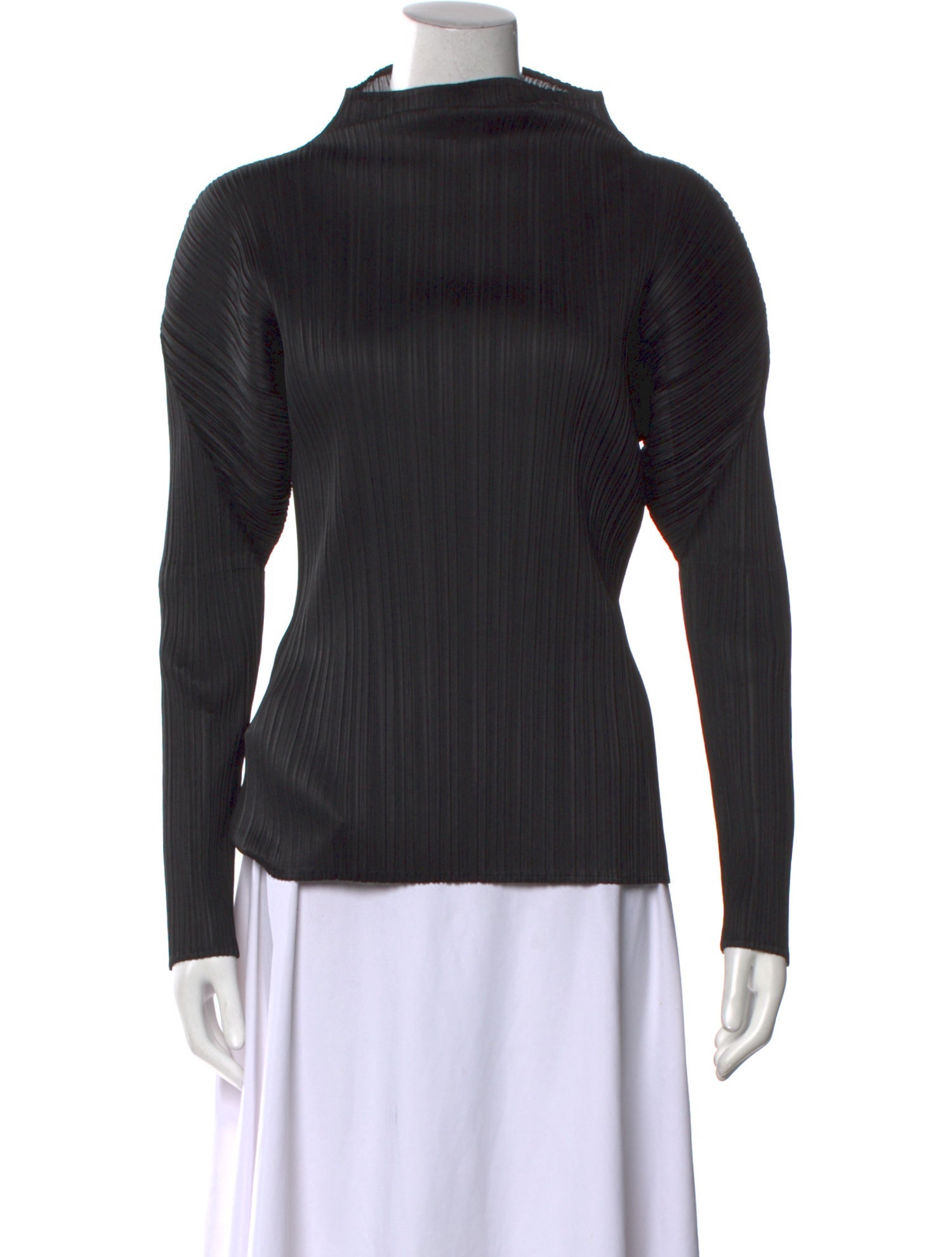 Rare 00s Archive PLEATS PLEASE Black Top PLEATS PLEASE ISSEY