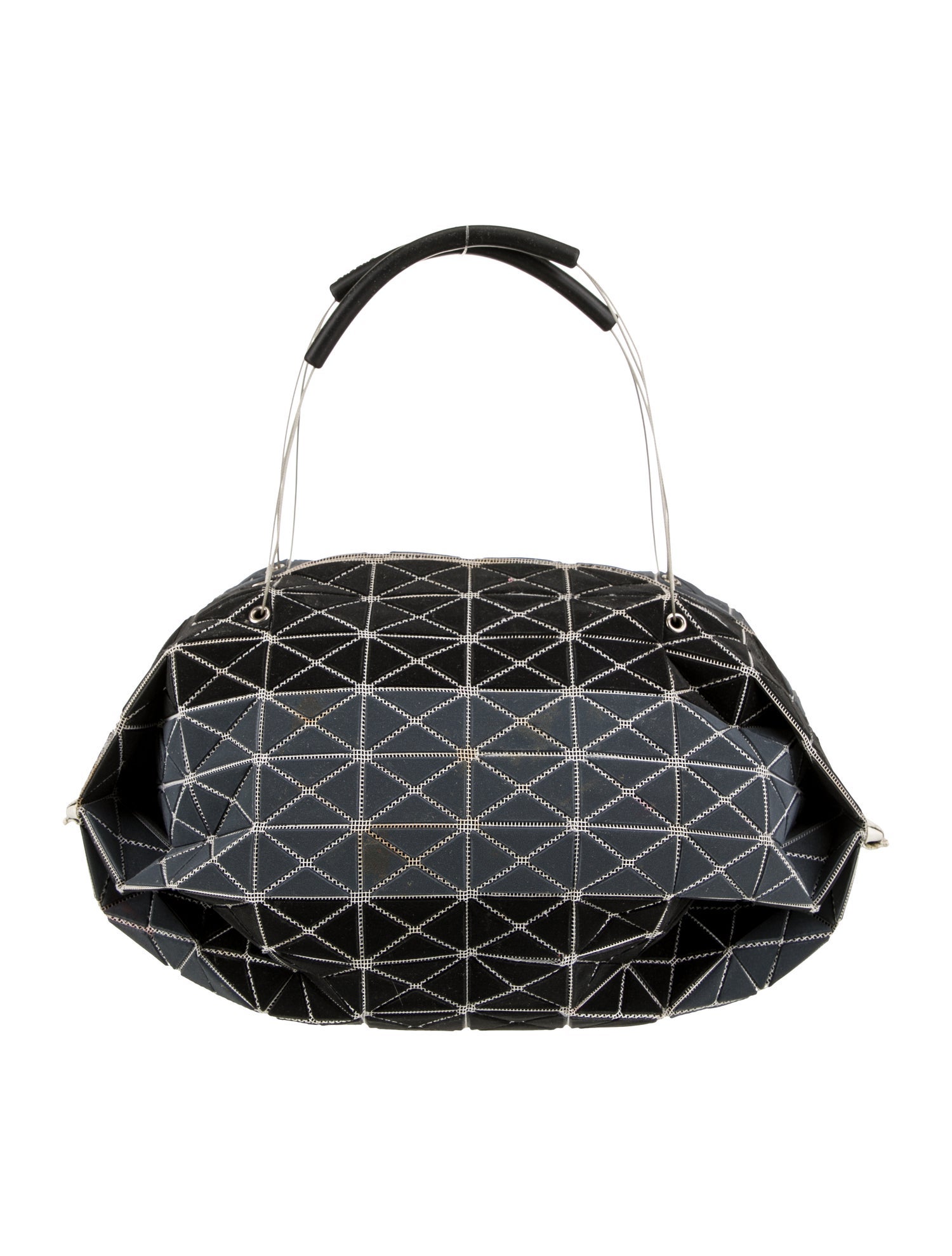 Pleats Please Issey Miyake PVC Top Handle Bag