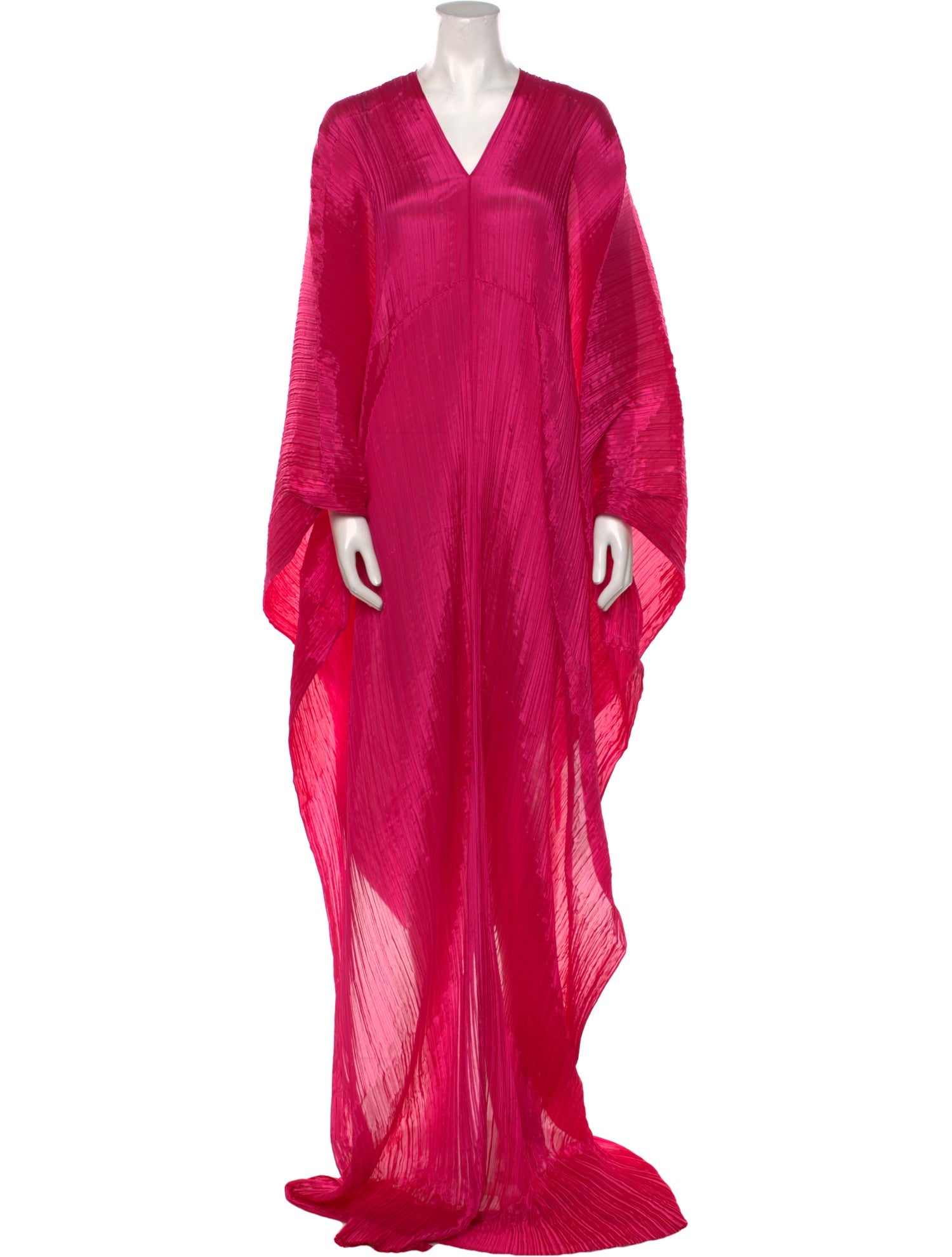 Pleats Please Issey Miyake 2011 V-Neck Sweater