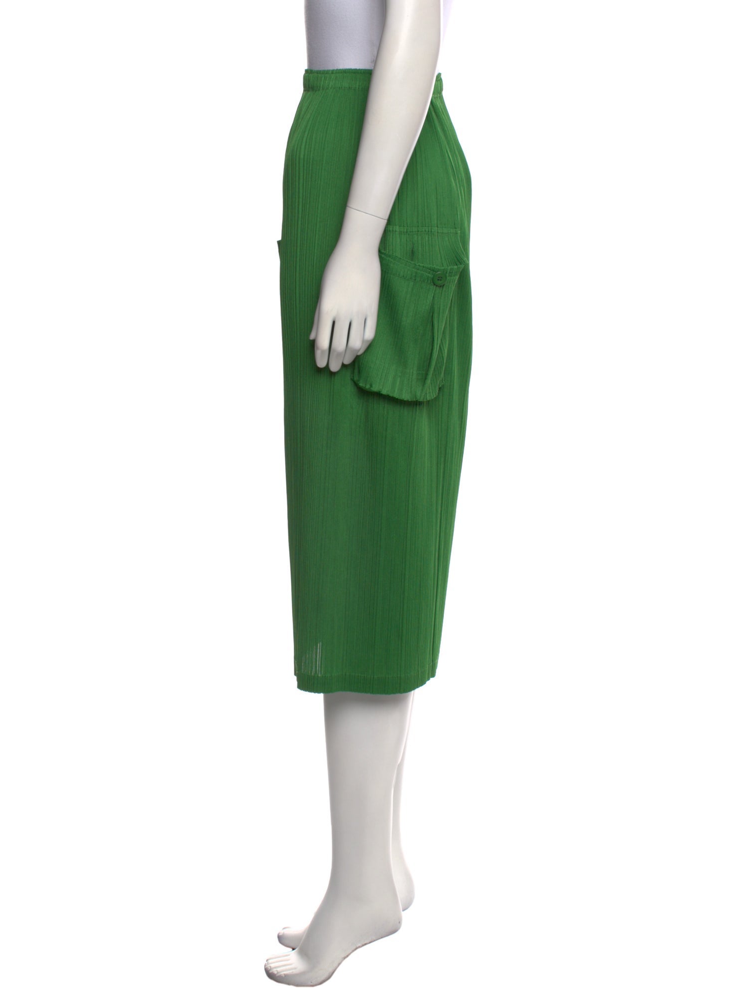 Pleats Please Issey Miyake Vintage Midi Length Skirt