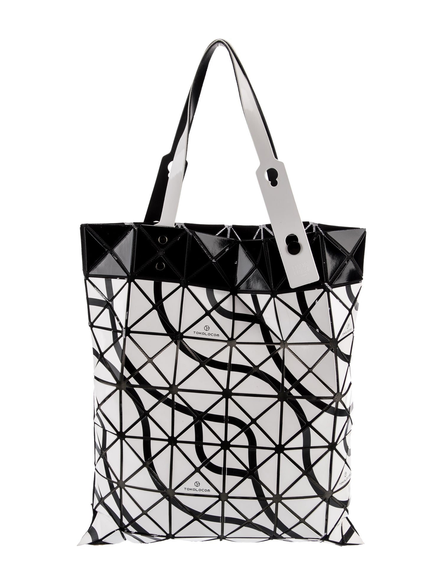 Pleats Please Issey Miyake PVC Tote