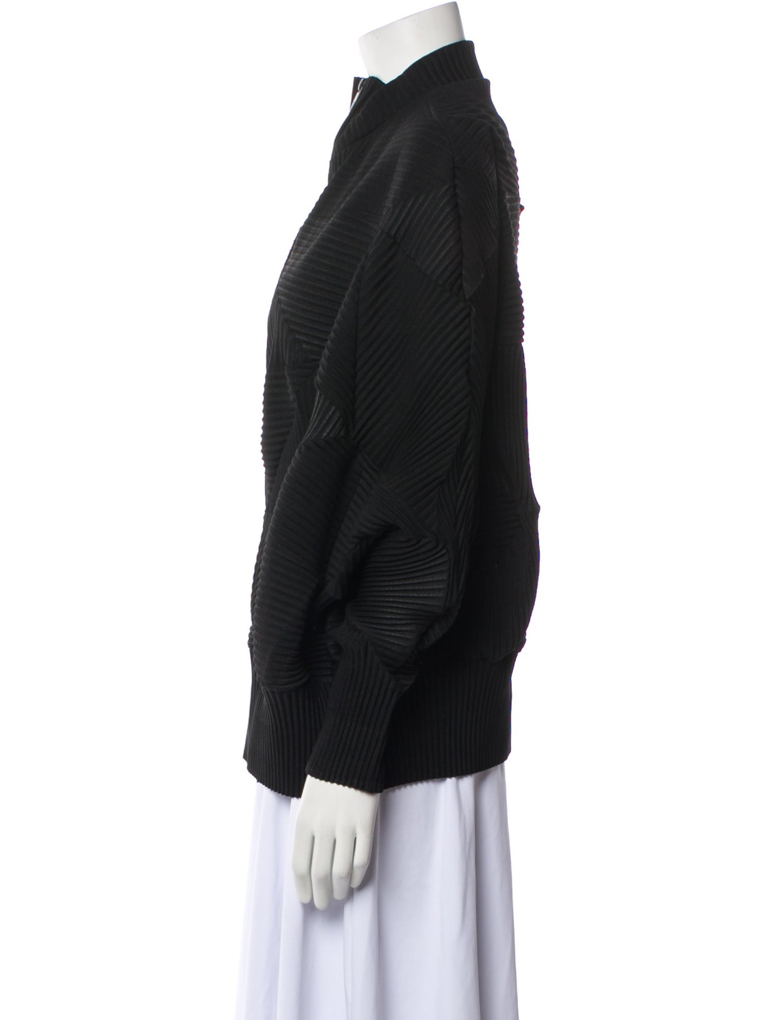 Pleats Please Issey Miyake Silk Jacket