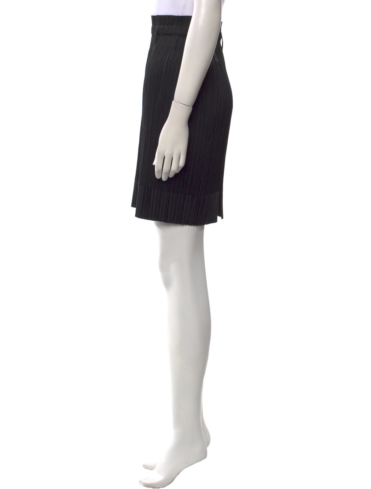 【OVERDUEFLAIR】CHECK PLEATS MINI SKIRT CHECK PLEATS MINI SKIRT_BLACK - overdueflair