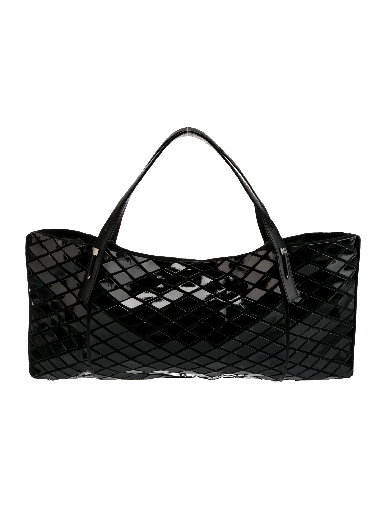 Pleats Please Issey Miyake Suede Shoulder Bag