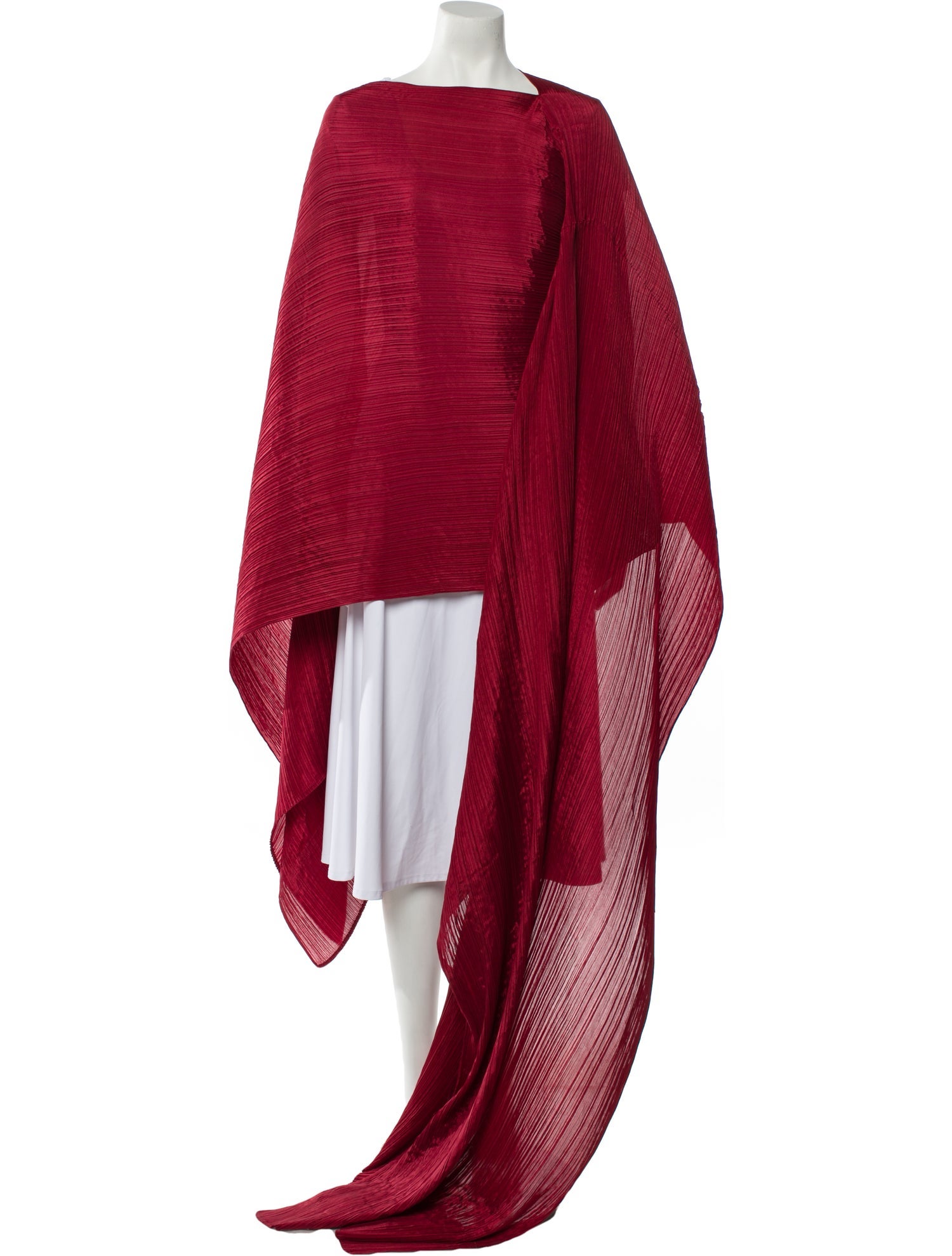 Pleats Please Issey Miyake Vintage 1998 Poncho