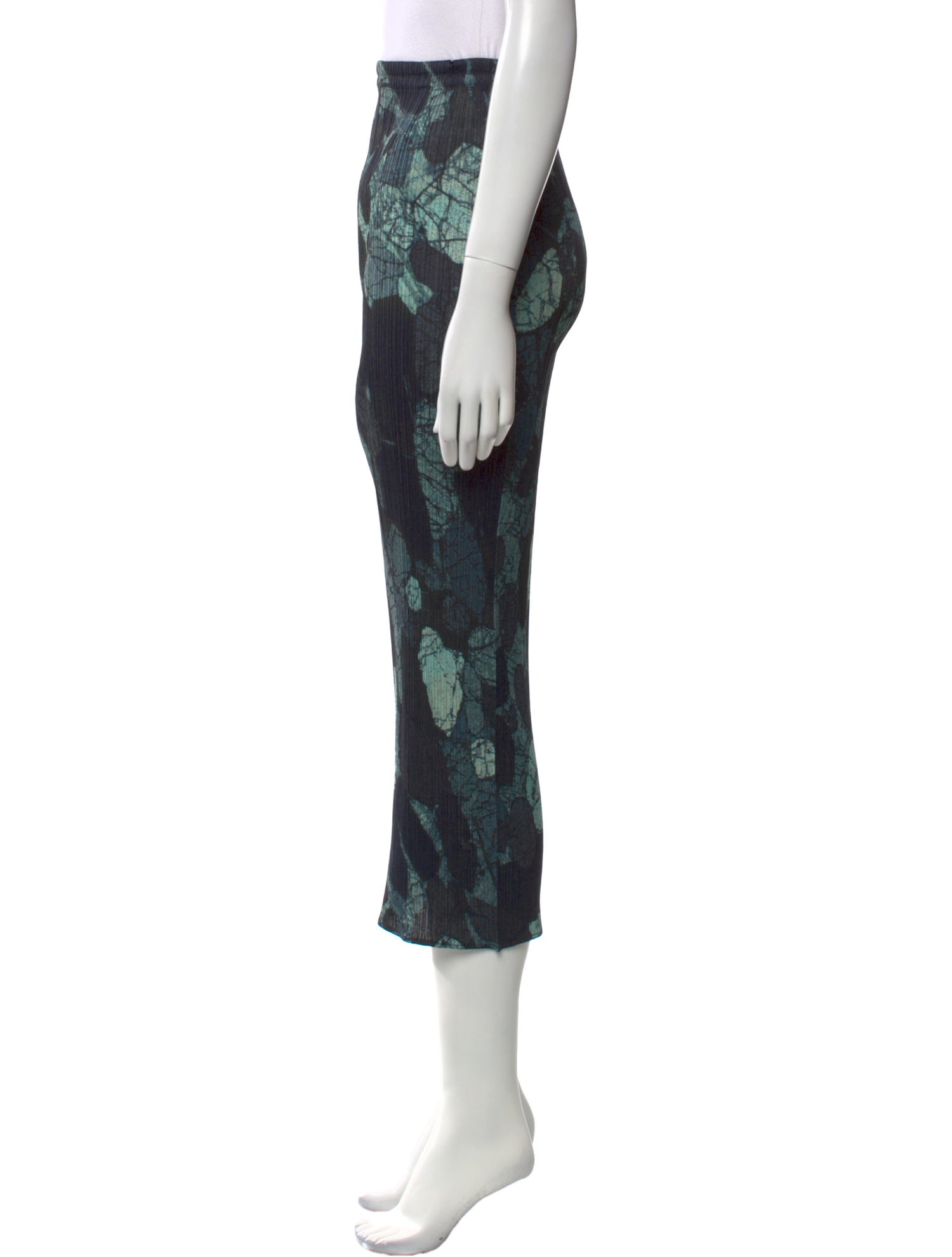 Pleats Please Issey Miyake Vintage Midi Length Skirt