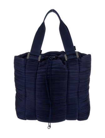 Pleats Please Issey Miyake Nylon Tote