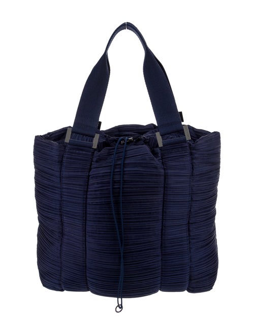 Pleats Please Issey Miyake Nylon Tote