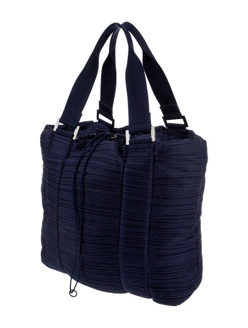 Pleats Please Issey Miyake Nylon Tote