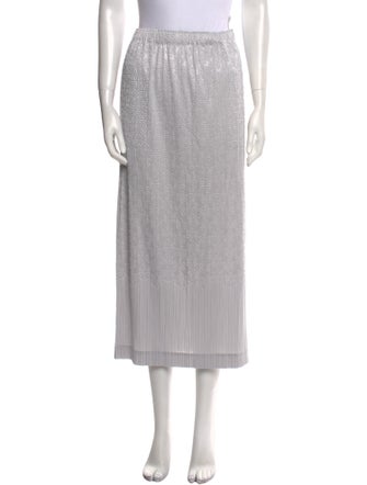 Pleats Please Issey Miyake Midi Length Skirt