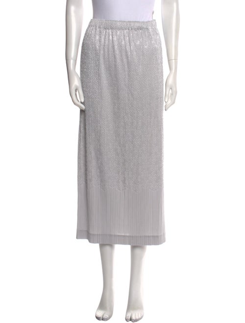 Pleats Please Issey Miyake Midi Length Skirt