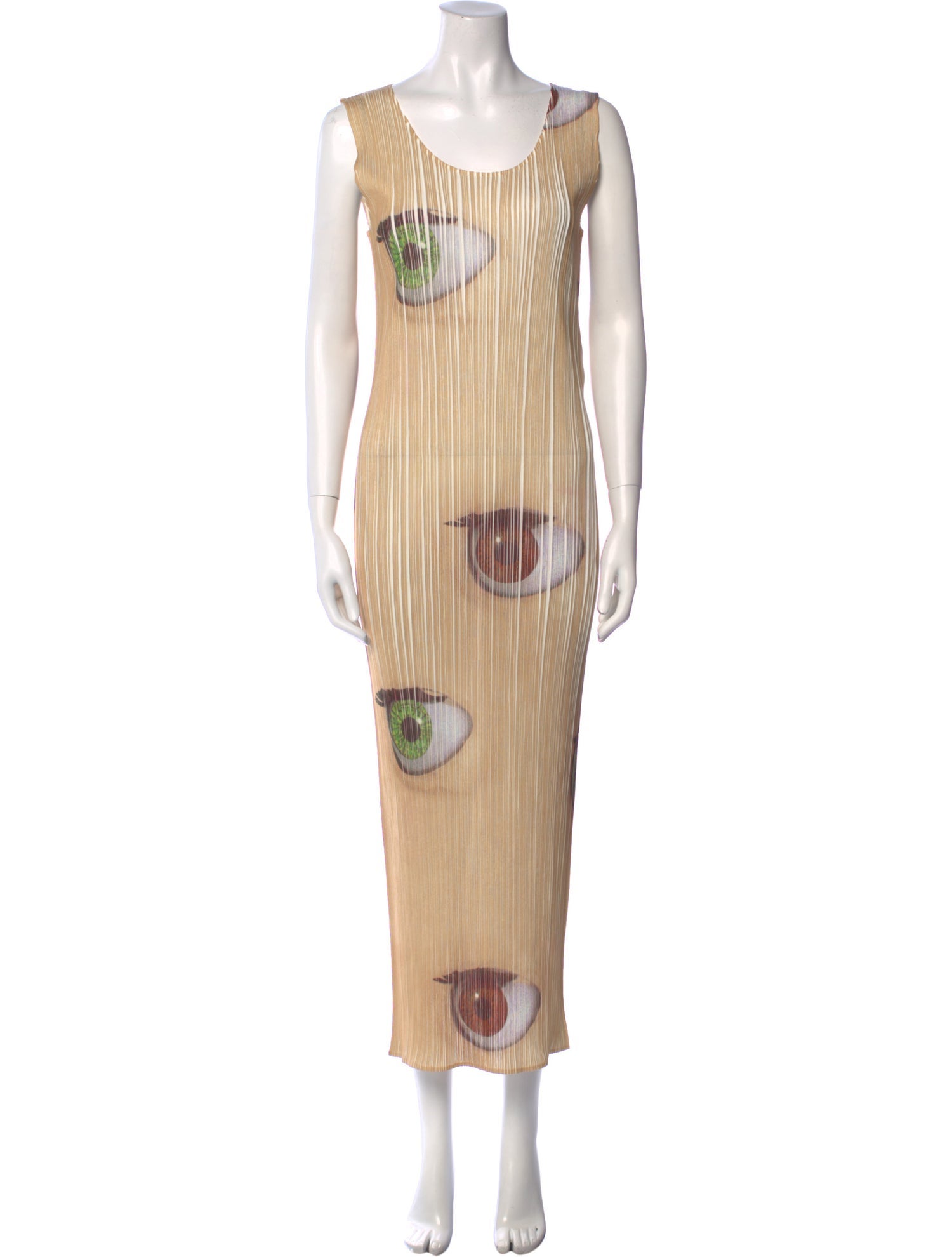 Pleats Please Issey Miyake Vintage Long Dress