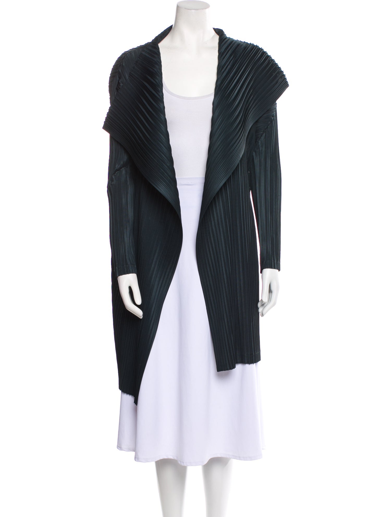 Pleats Please Issey Miyake Striped Jacket