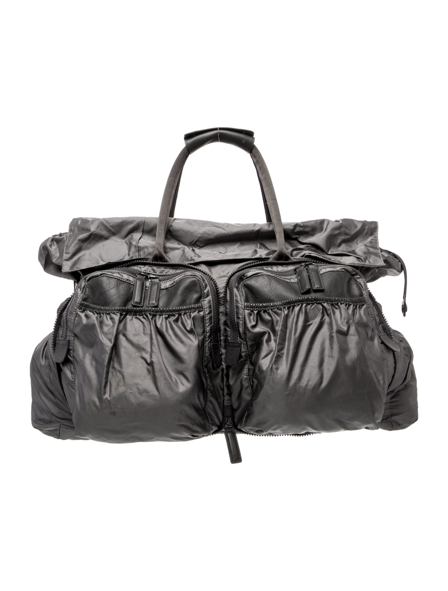 Pleats Please Issey Miyake Nylon Weekender Bag