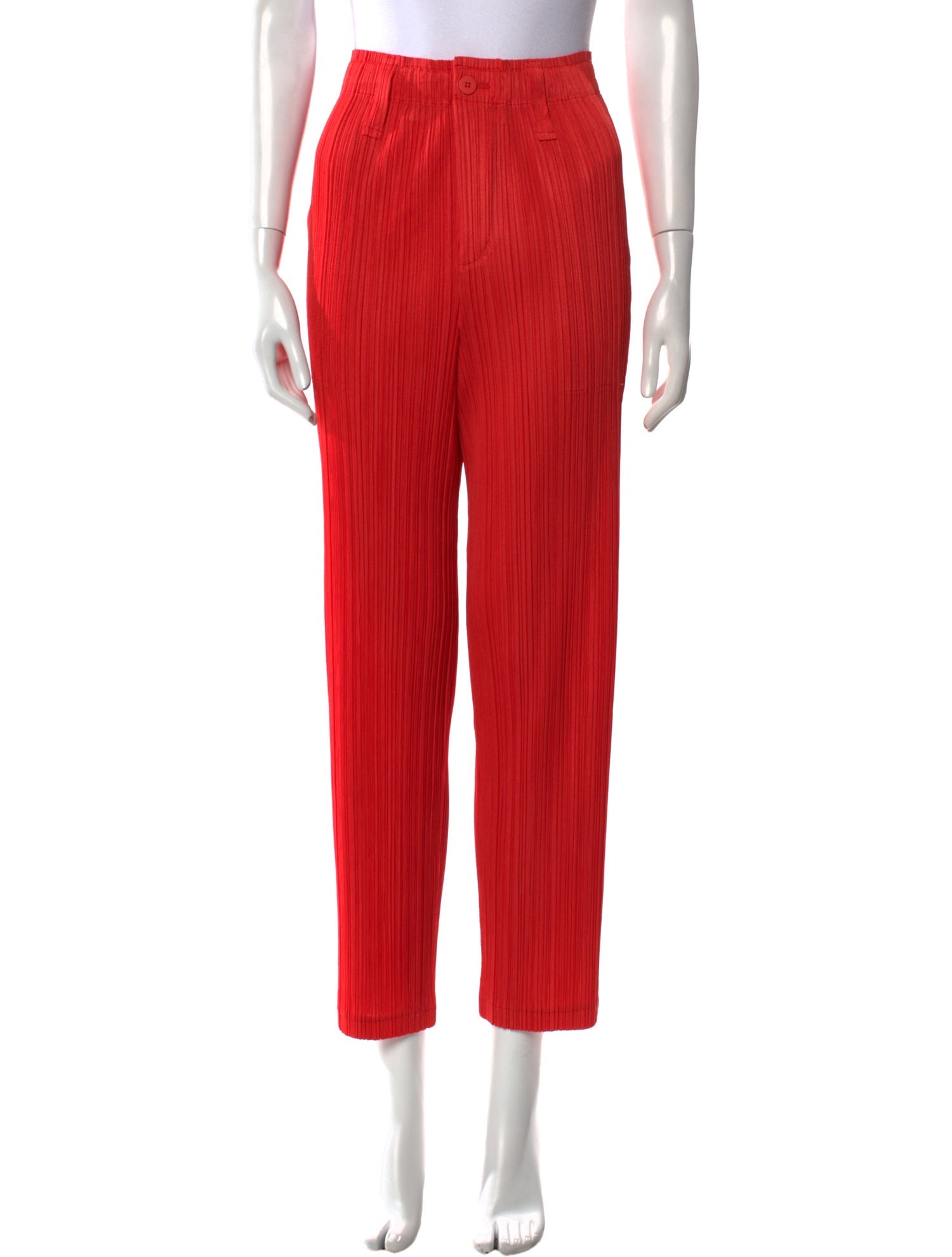 Pleats Please Issey Miyake Straight Leg Pants
