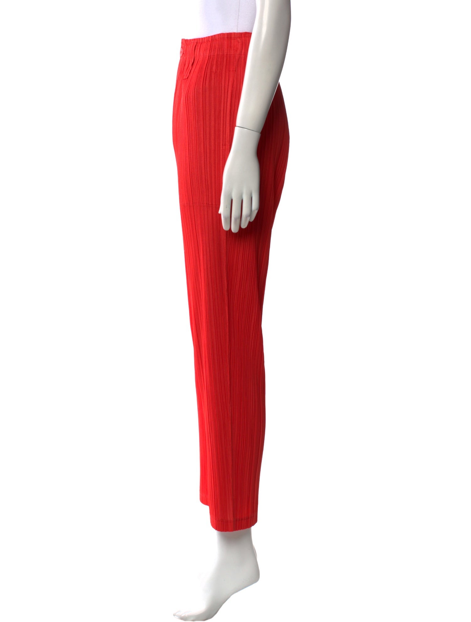 Pleats Please Issey Miyake Straight Leg Pants