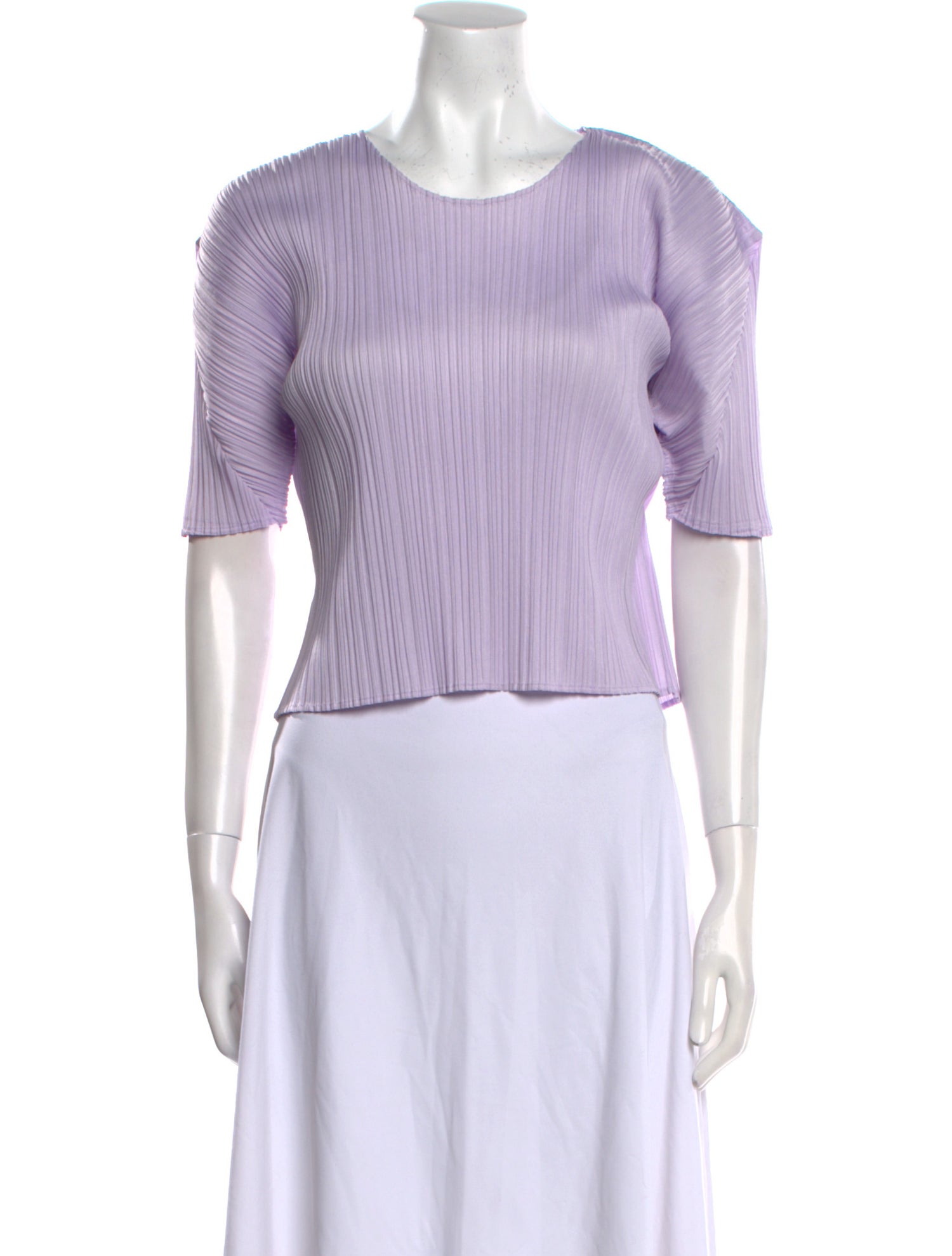 Pleats Please Issey Miyake Vintage 2000 Crop Top