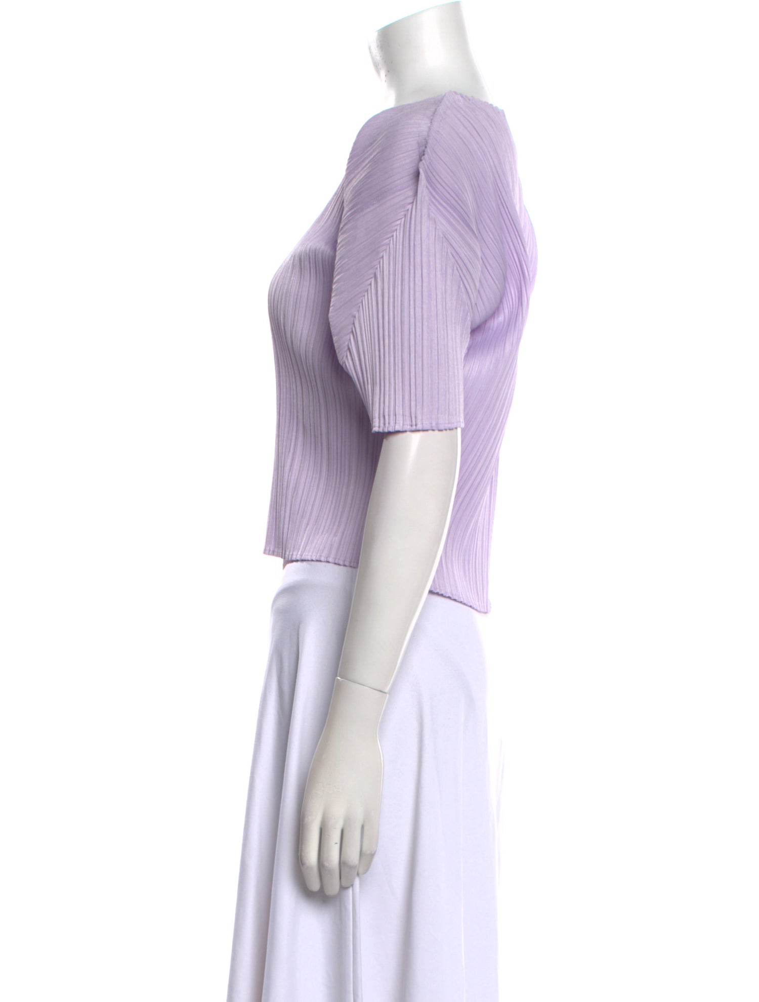 Pleats Please Issey Miyake Vintage 2000 Crop Top