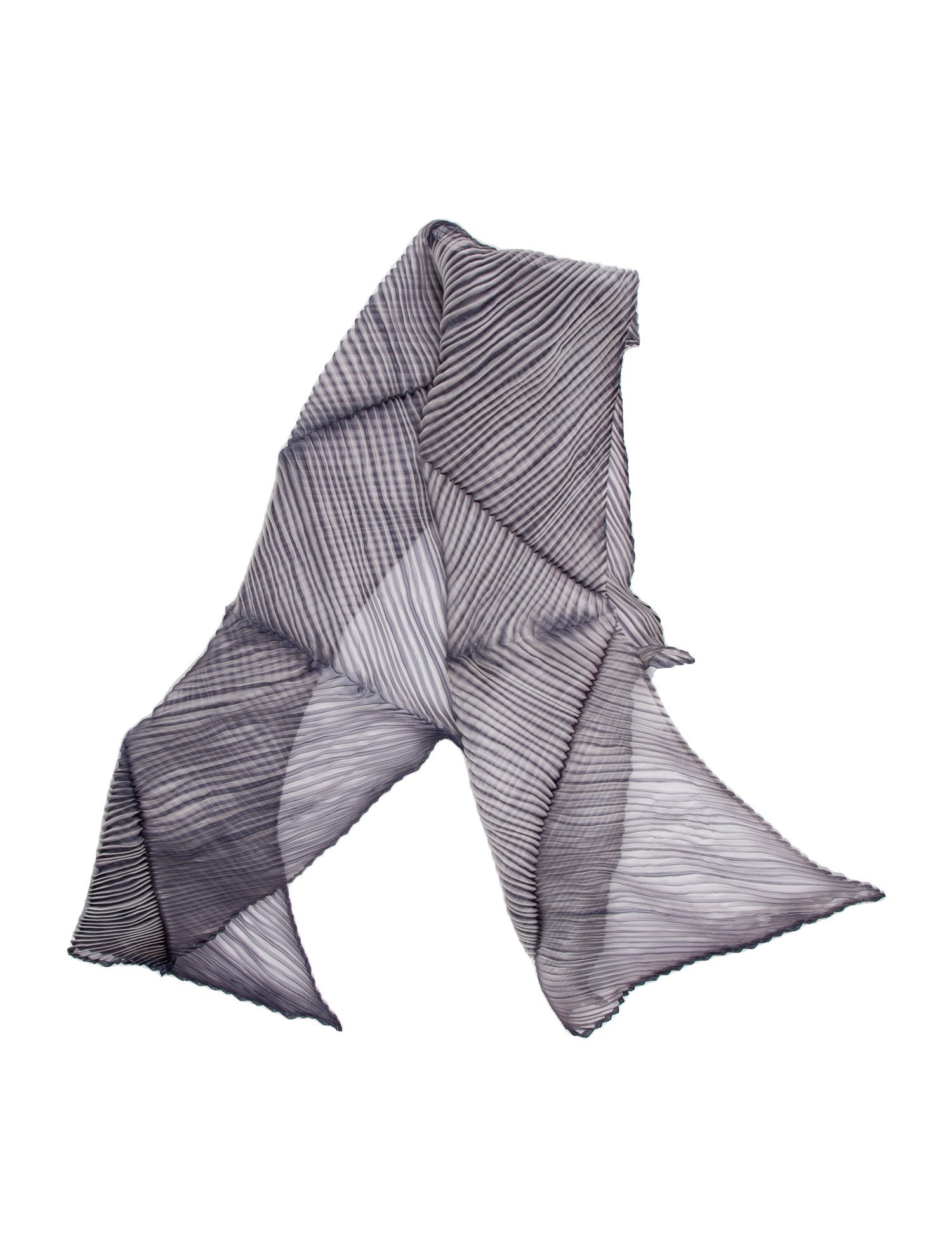 Pleats Please Issey Miyake Printed Scarf w/ Tags