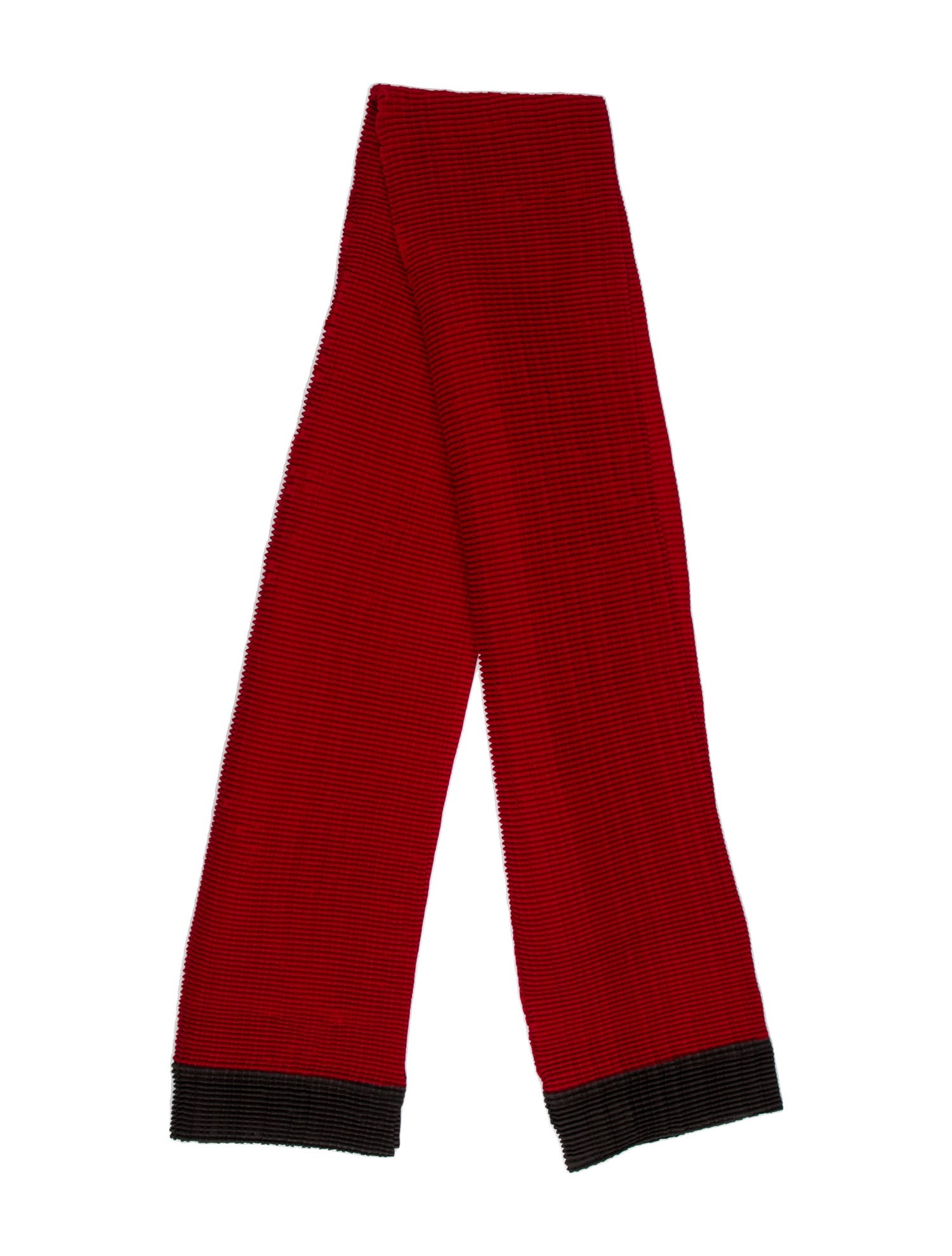 Issey Miyake Striped Scarf