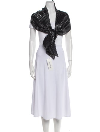 Pleats Please Issey Miyake Printed Scarf