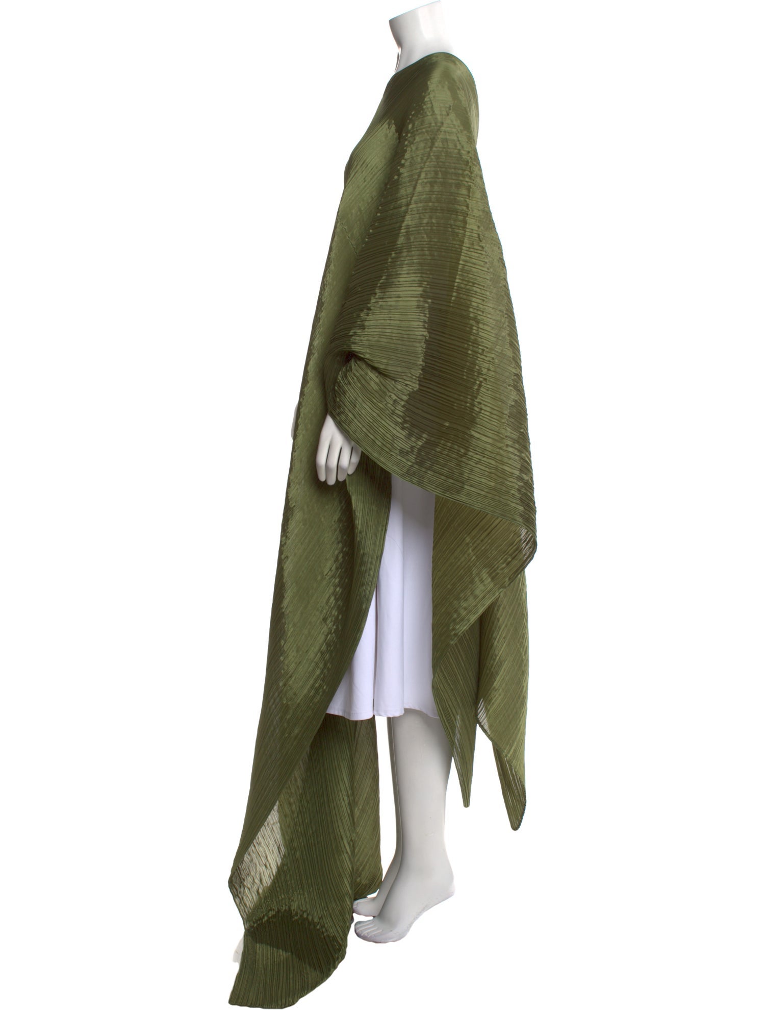 Pleats Please Issey Miyake 2018 Cowl Neck Sweater