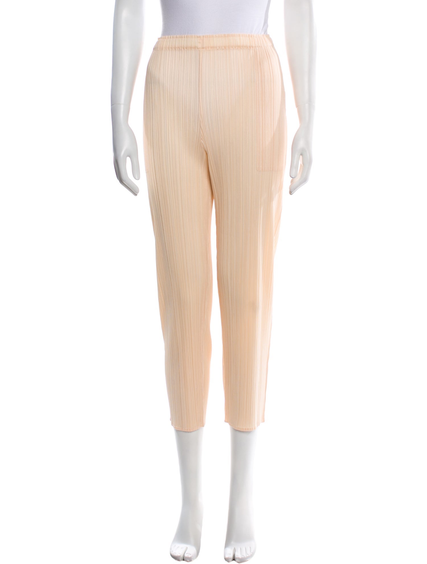 Pleats Please Issey Miyake Skinny Leg Pants