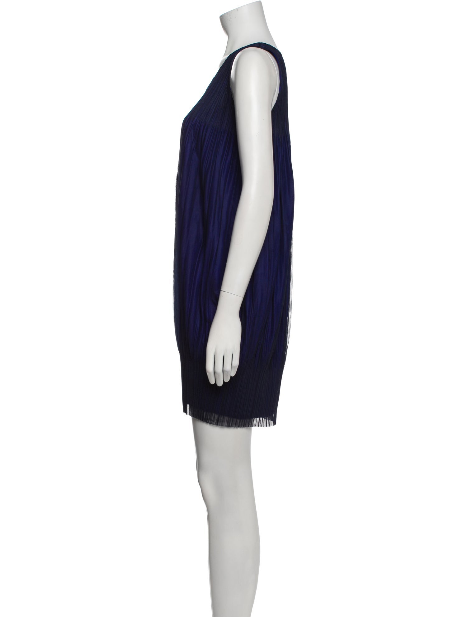 Pleats Please Issey Miyake 2014 Mini Dress