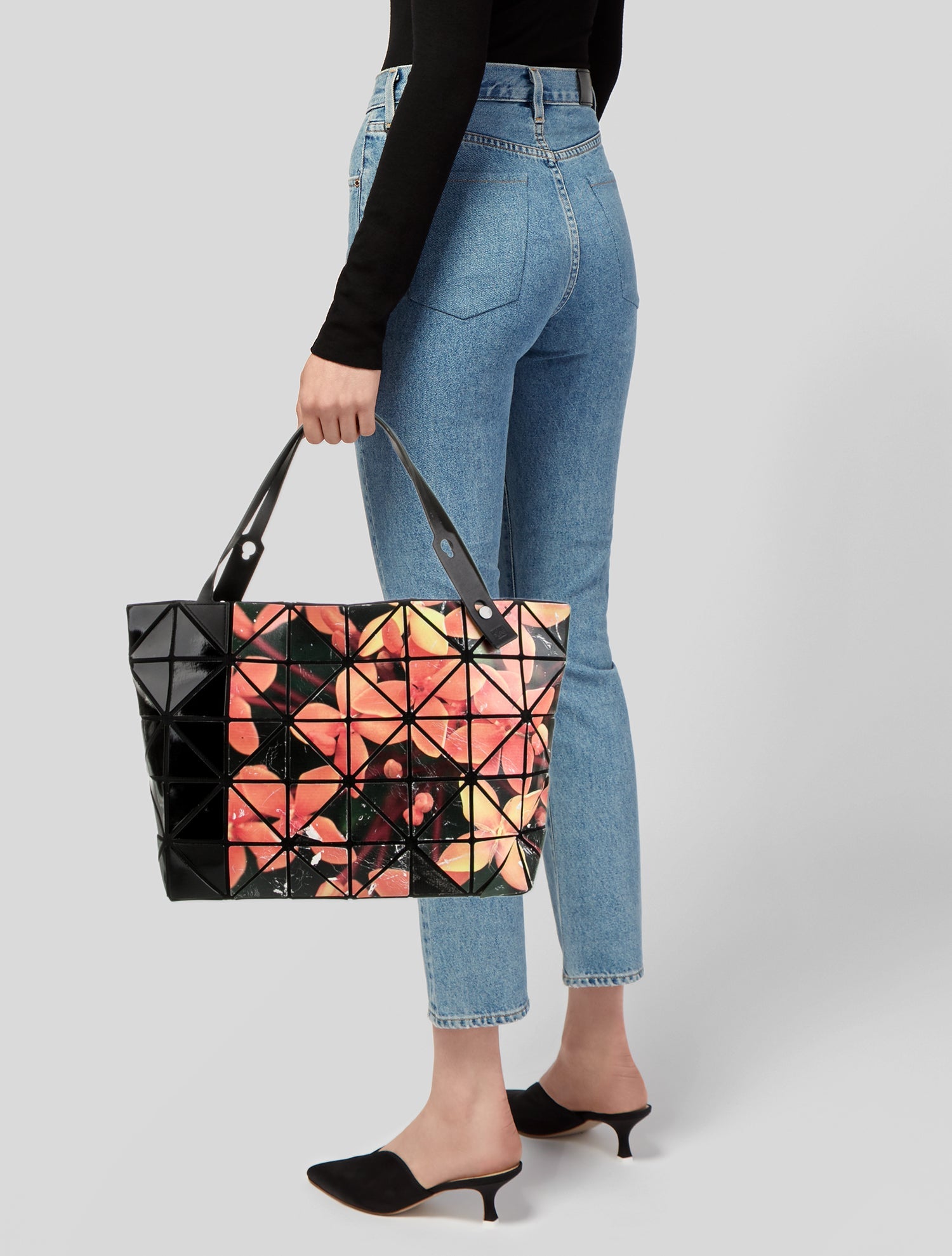 Pleats Please Issey Miyake Mesh Tote