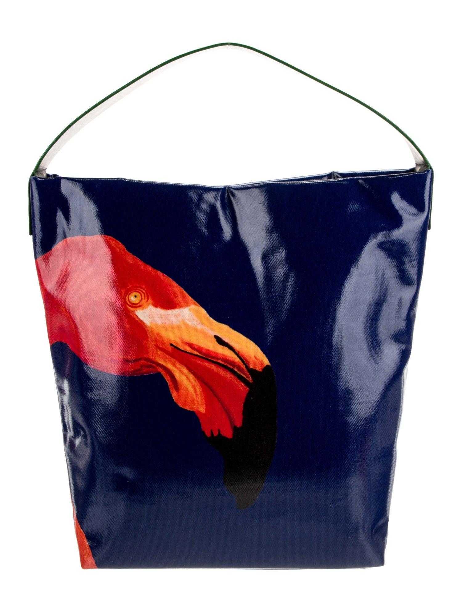 Pleats Please Issey Miyake Canvas Hobo