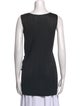 Pleats Please Issey Miyake Scoop Neck Sleeveless Top