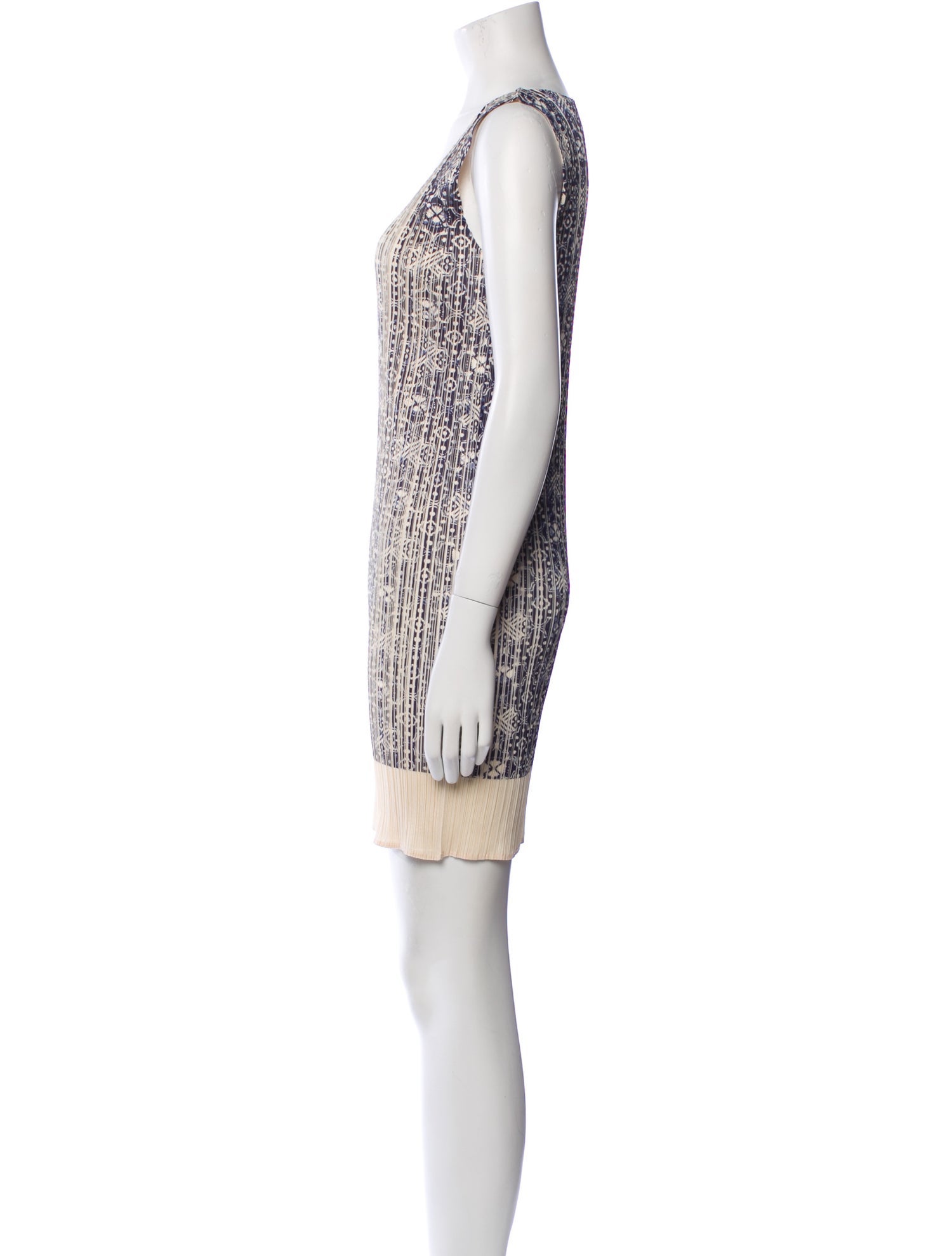 Pleats Please Issey Miyake Vintage Mini Dress