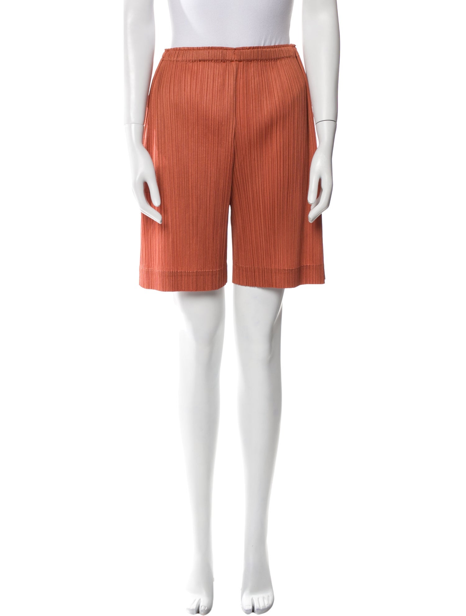 Pleats Please Issey Miyake Knee-Length Shorts