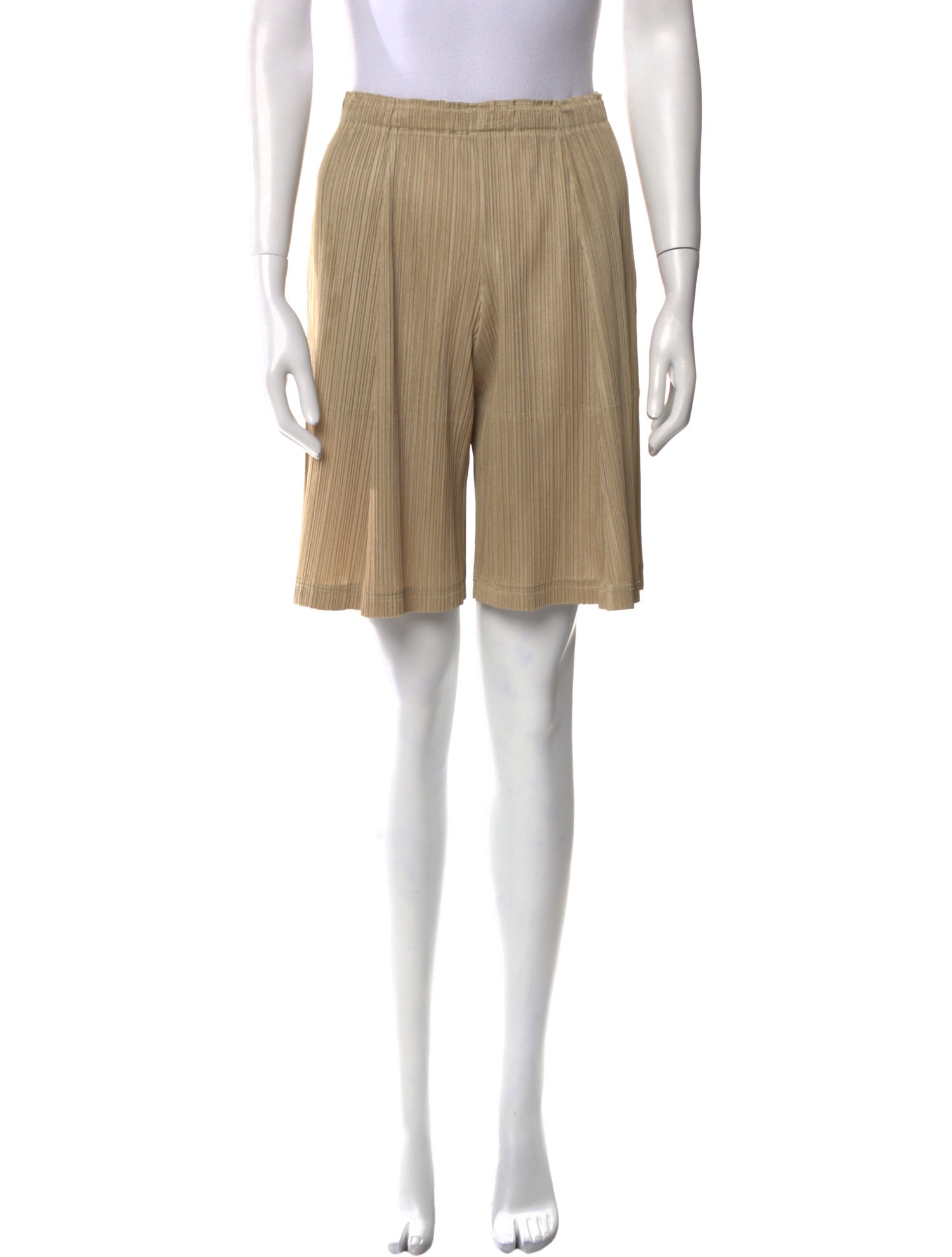 Pleats Please Issey Miyake Knee-Length Shorts