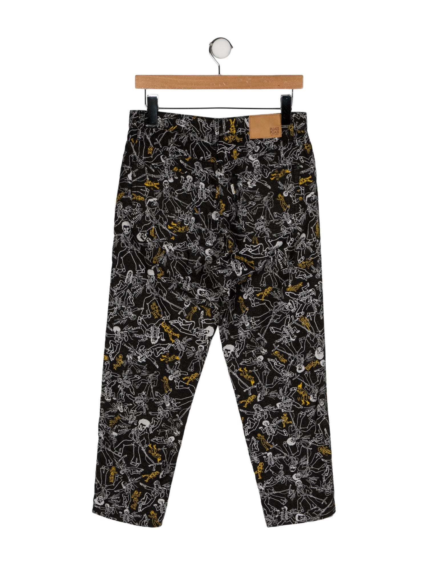 Pleats Please Issey Miyake 2013 Straight Leg Jeans