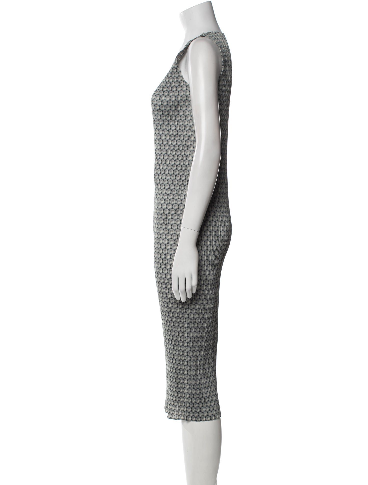 Pleats Please Issey Miyake Vintage Midi Length Dress