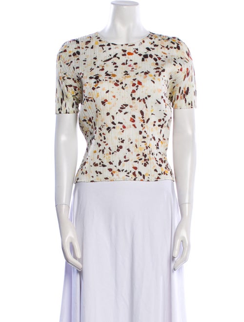 Pleats Please Issey Miyake 2020 Printed T-Shirt