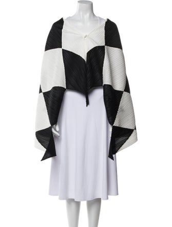 Pleats Please Issey Miyake Striped Jacket