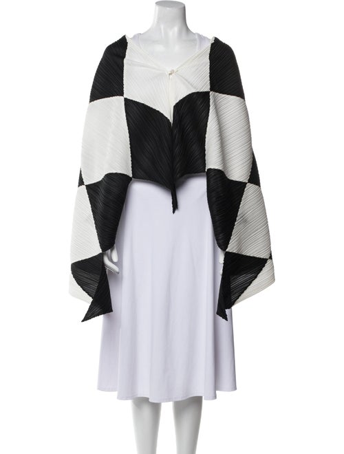 Pleats Please Issey Miyake Striped Jacket