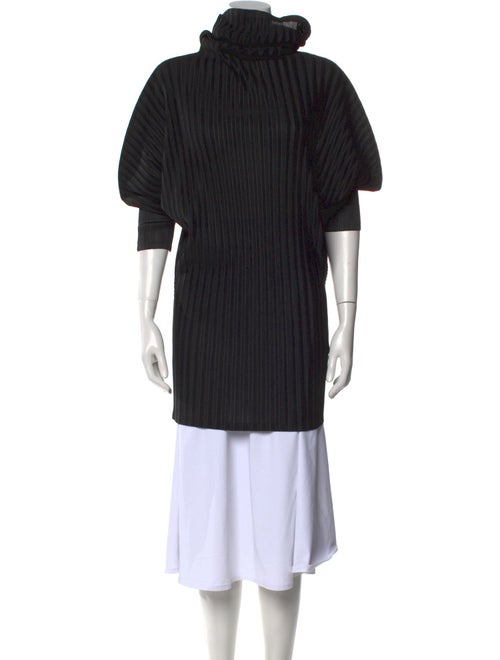 Pleats Please Issey Miyake 2011 Striped Tunic