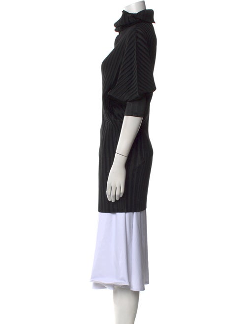 Pleats Please Issey Miyake 2011 Striped Tunic