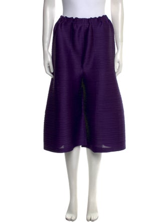 Pleats Please Issey Miyake Knee-Length Shorts