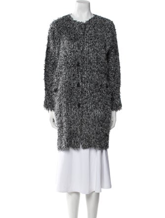 Pleats Please Issey Miyake Tweed Pattern Jacket