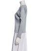 Pleats Please Issey Miyake Scoop Neck Long Sleeve Top