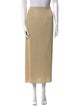 Pleats Please Issey Miyake Pleated Accents Midi Length Skirt