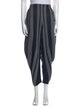 Pleats Please Issey Miyake Striped Wide Leg Pants