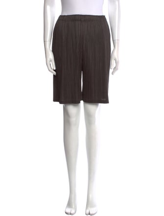 Pleats Please Issey Miyake Knee-Length Shorts