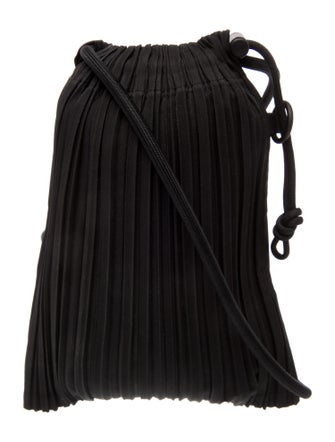 Pleats Please Issey Miyake Nylon Evening Bag