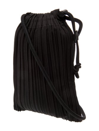 Pleats Please Issey Miyake Nylon Evening Bag
