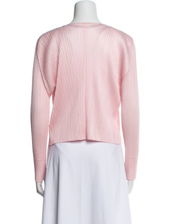 Pleats Please Issey Miyake Striped Evening Jacket